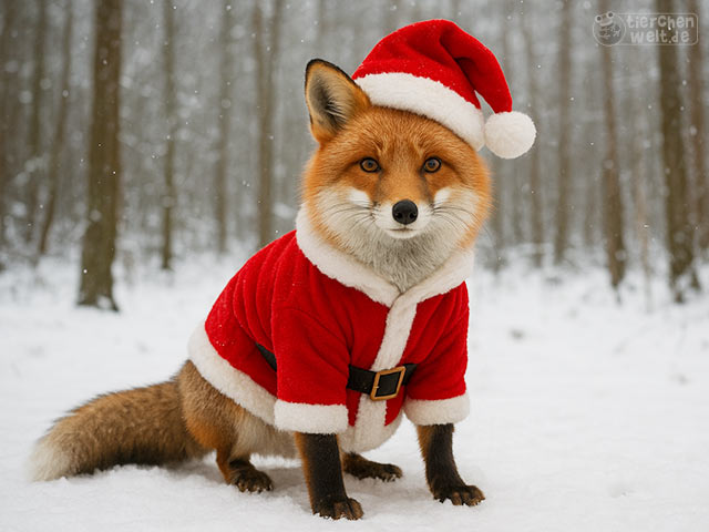 Weihnachts-Rotfuchs